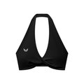 “Celeste” pleated Halter Sports Bra (Women’s)