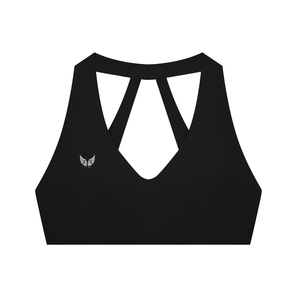 “Priscilla” Halter Cropped Sports Bra (Women’s)